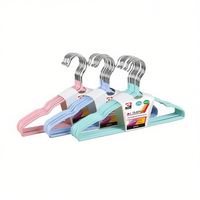 Percha Rectangular Minimalista de Metal con Gancho, Resistente al Óxido, con Recubrimiento en Polvo de Color Pastel, Organizador de Ropa