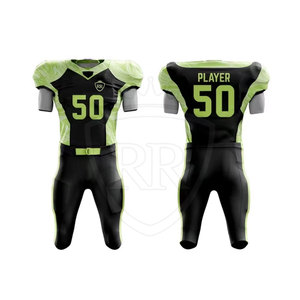 Uniforme de football américain le plus vendu, en polyester léger, respirant, anti-humidité, tissu à séchage rapide, conçu pour l'entraînement - Product Image 2