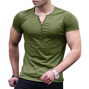 Camisetas de Hombre en Oferta, Transpirables, Elegantes, de Alta Calidad, Lisas, Teñidas, Formales, de Moda, Tejidas - Product Image 5