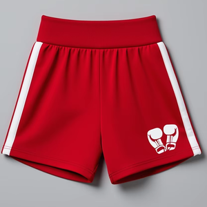 Pantalones Cortos de Boxeo Cómodos, Material de Poliéster, Diseño de Sublimación Personalizado, Logotipo Bordado, Transpirables, Personalizados - Product Image 1