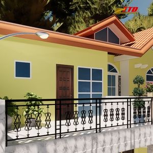 Handcrafted Custom Wrought <b>Iron</b> Balcony Railings With Elegant Decorative Design, Heavy-Duty Construction And Lasting Durability - Product Image 1
