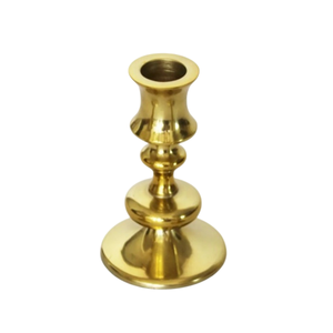Candelabros de Diseño Clásico para Decoración del Hogar, Portavelas de Aluminio Fundido con Acabado Dorado Brillante, Hechos a Mano y Personalizados - Product Image 2