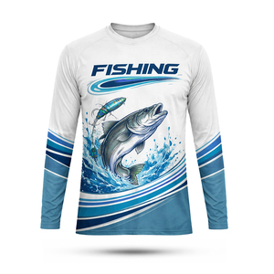 สวมเสื้อฮู้ดดีไซน์พิเศษแบบมีหน้ากาก ป้องกันแสงแดด UPF 50+ แห้งเร็ว ระบายอากาศได้ดี แขนยาว - Product Image 1