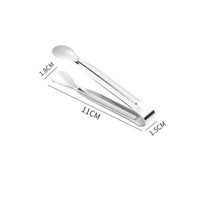 Pince de service en acier inoxydable, ustensile de cuisine en métal pour apéritifs, thé, café, desserts et glaces - Product Image 6