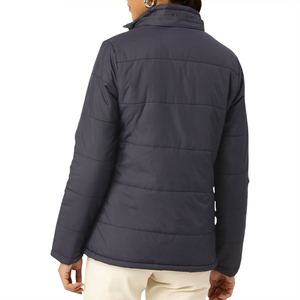 Wholesale Ladies Puffer Jacket Winter Warm <b>Black</b> Bubble Coats for Women Casual Outerwear Women's Windproof Outdoor Streetwear - Product Image 2