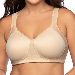 Soutien-gorge de sport respirant à maintien élevé en Spandex/Nylon pour la protection de la vie privée, personnalisable OEM, pour femmes, avec logo personnalisé, dos nu - Product Image 4