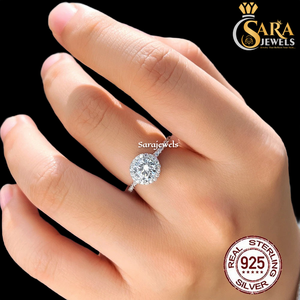 Anillo de eternidad de plata 925 de alta demanda para mujer, estilo clásico para compromiso y bodas, disponible a precio de exportación. - Product Image 4