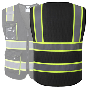เสื้อกั๊กทำงานสำหรับผู้ชาย ผลิตจากโรงงาน วัสดุระบายอากาศได้ดี ขายส่ง รับทำโลโก้ คุณภาพดี มองเห็นได้ชัดเจน - Product Image 2
