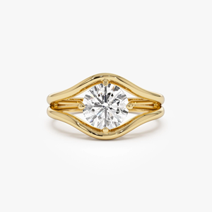 1.50 Ct Moissanite Cut Solitaire Engagement & Wedding <b>Ring</b> 925 Silver <b>Split</b> Shank Rhodium Plated Prong Setting Emerald Cut - Product Image 1