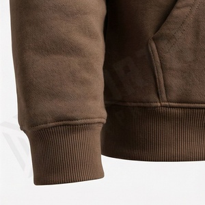 OEM Service 100% Cotton Oversize <b>Hoodies</b> For <b>Men</b> <b>Thick</b> Fleece Drop Shoulder Plain Dyed Pullover Sweatshirt Soft Customized Color - Product Image 6