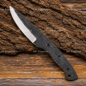 Cuchillo de Camping de Acero al Carbono Forjado a Mano con Hoja en Blanco Tipo Drop Point, Servicio de Fabricación al por Mayor para Fabricantes de Cuchillos Personalizados OEM - Product Image 3