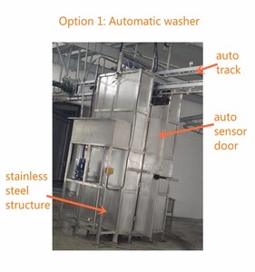 Sistema di lavaggio automatico ad alta pressione della carcassa per il macello del bestiame - Product Image 6