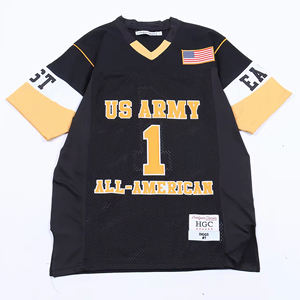 T-shirt oversize hip-hop pour homme, en jersey respirant avec patch brodé personnalisé et logo sublimé. - Product Image 1