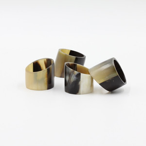 Anillo para Servilletas de Estilo Vintage con Forma de Cuerno para una Presentación Festiva de la Mesa y Decoración Elegante para Cenas, Calidad Deluxe - Product Image 6
