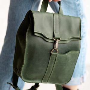 Mochila de Cuero Personalizada de Lujo, Impermeable, Estilo Vintage, Correa de Hombro Arqueada de Alta Calidad, LBK-0040 - Product Image 1