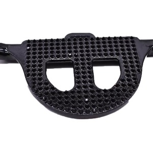 Estribos Negros de PP 2026 con Superficie Texturizada para Montar a Caballo, Estribos Duraderos para Equitación - Product Image 2