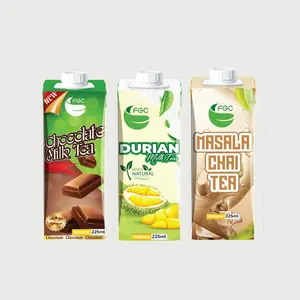 Harga Kompetitif Bisnis Teh Susu Coklat Masala Chai Alami Teh Susu Merek Kustomisasi Siap Minum Teh Durian