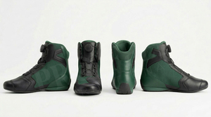 Bottes de moto personnalisées avec logo, pour la sécurité en extérieur, imperméables, respirantes, en cuir, antidérapantes, pour la course et le tourisme - Product Image 3