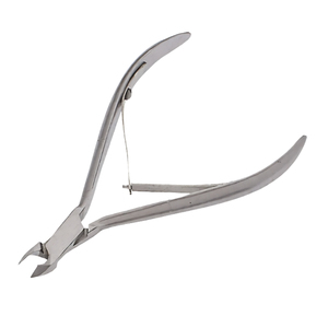 Ensemble de manucure professionnel 3 pièces, kit de soins des ongles en acier inoxydable, coupe-ongles, pince à épiler, lime à ongles, outils de toilettage, étui rouge - Product Image 4