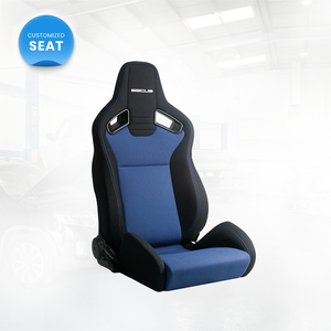 Silla de Juego Ergonómica Speedster de Tela, Silla de Computadora Reclinable de Alta Resistencia, Silla de Carreras con Respaldo Alto y Reposabrazos Ajustables para Oficina - Product Image 1