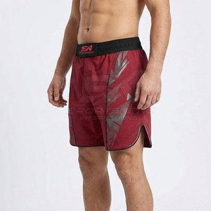 Professional MMA <b>Shorts</b> For Men Flexible Fit Quick Dry Material For Boxing <b>Grappling</b> And Training MMA <b>Shorts</b> - Product Image 6