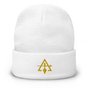Gorro Unisex Council - Gorro de Punto Acrílico con Bordado Dorado - Product Image 2