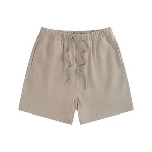 กางเกงขาสั้นออกกำลังกายผู้ชายเอวสูงรูดเชือก ผ้าฝ้าย 100% หนัก 180GSM พิมพ์ลายดิจิตอล สินค้าใหม่ขายส่ง รับทำโลโก้ตามสั่ง - Product Image 4