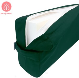 Almohada de Yoga Mukasa con Cubierta de Algodón Cómoda, Relleno de Esponja EVA, Desmontable, Lavable, Transpirable, Diseño para Meditación, Alivia la Presión, Portátil - Product Image 1