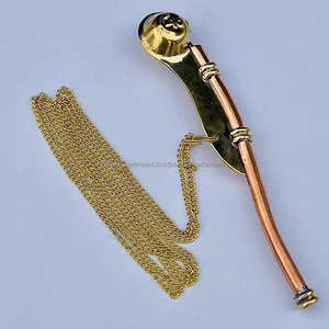 Sifflet Nautique en Laiton pour Bâtillonner, Porte-clés avec Chaîne, Signal Maritime Vintage, Fait Main en Métal, Thème Marine, Noël Outre-mer - Product Image 1