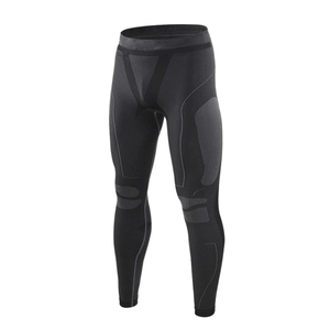 Ensemble de compression 2 pièces pour homme, soutien musculaire et mise en forme corporelle - 100% polyester, séchage rapide et respirant, vêtements de fitness - Product Image 3