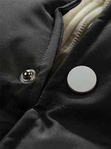 Veste matelassée à capuche pour homme |   Manteau d'hiver matelassé coupe-vent chaud à fermeture éclair, vente en gros OEM - Product Image 5