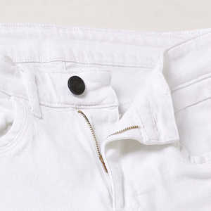 Jeans en denim pour hommes, style streetwear, couleurs blanches, prix bas, vente en gros de jeans pour hommes - Product Image 6