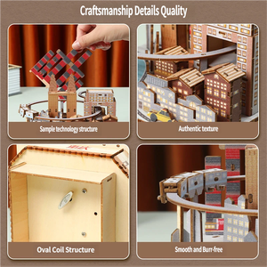 Nouveaux Cadeaux Artisanaux DIY Tendance pour Adultes, Boîtes à Musique Transfrontalières Amusantes, Puzzles Éducatifs, Jouets Anti-Stress, Miniatures de Haute Qualité - Product Image 4