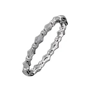 IGL Certified Round Real Diamond Studded <b>Bangle</b> <b>Bracelet</b> Elegant Jewelry for Women Girls Engagement Wedding Party Gift | Premium - Product Image 2