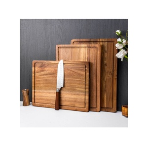 Calidad antigua con alto acabado Acacia Tabla de cortar de madera al por mayor para cortar verduras usando Home Hotel y restaurante - Product Image 4