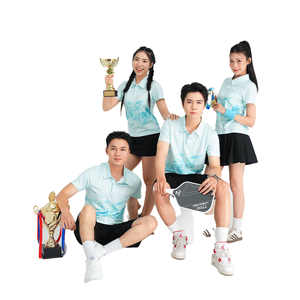 Customizable Breathable Printed Polyester Sports Jerseys Collar Unisex Outdoor Teamwear Team Uniform Training Service - Product Image 2