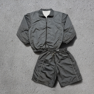 Custom Logo Custom Brand Summer Printed Woven Tracksuits Sportswear Zip <b>Mens</b> Training Joggers Polyester/Nylon Breathable Casual - Product Image 5