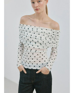 Women's Off-Shoulder T-Shirt Custom Logo Appliques Print 100% Cotton Solid Knitted Casual Regular Fit Breathable Feature - Product Image 6