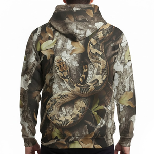 Fabrication professionnelle, sweat-shirt de chasse pour homme, couleur unie, nouveau design, vêtements de pêche par sublimation, sweat-shirt de chasse à manches longues pour homme - Product Image 3