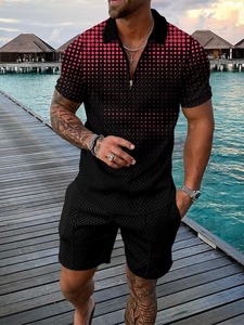 Conjunto Térmico de Invierno para Hombre con Capucha, Camisa y Pantalones Cortos de Forro Polar Transpirable, Estilo Urbano, Tejido de Poliéster y Algodón, Color Sólido - Product Image 2