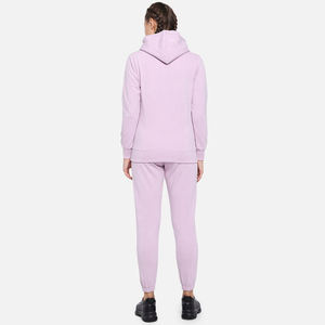 Ensemble de survêtement vintage à capuche pour femme, 2 pièces, en mélange polyester/coton, écologique, coupe-vent, idéal pour l'hiver - Product Image 3