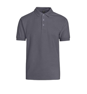 Venta caliente de los hombres sólidos para camisa de polo 100% algodón diseño personalizado y logotipo suministro directo de fábrica de tela de punto de Bangladesh - Product Image 2