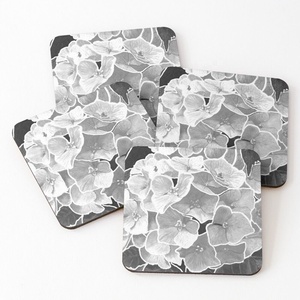 Enamel Print Tea Cup Mats Pads Modern Luxury <b>Square</b> Eco-Friendly Household Dinnerware Indian Homemade Wood Printed Serving - Product Image 5