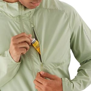 Veste coupe-vent à capuche personnalisée, légère, pour sports de plein air, coupe-vent intégral, fermeture éclair, course à pied, entraînement, vêtements de sport, vente en gros OEM - Product Image 6