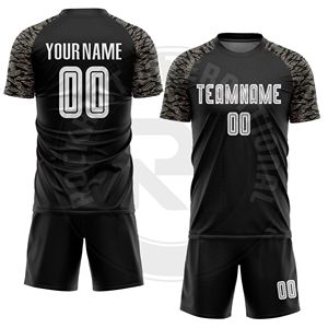 ชุดฟุตบอลทีม ผ้าแห้งเร็ว ระบายอากาศได้ดี เสื้อและกางเกงขาสั้น สำหรับสโมสร โรงเรียน และการแข่งขัน - Product Image 2