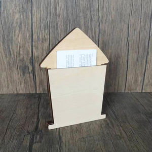 Portatarjetas de madera contrachapada ecológica, regalo para madre y padre, regalos para profesores, compañero de compras para mamá, abuela, tía - Product Image 6