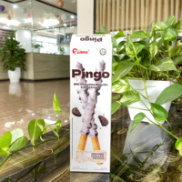 Biscuits vietnamiens ODM PINGO UNIQUE au chocolat au lait et aux miettes de cacao en bâtonnets 49,5g