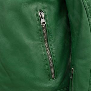 Blouson en cuir élégant pour moto et course automobile, protection intégrale, idéal pour l'hiver, fabriqué en matériaux de qualité supérieure, durable, équipement haut de gamme - Product Image 5