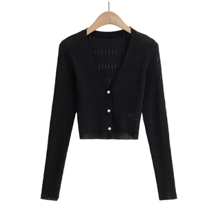 Men's Red And <b>White</b> Striped Knitted Pullover Sweater <b>Long</b> Sleeve Regular Fit Autumn Wear - Product Image 1
