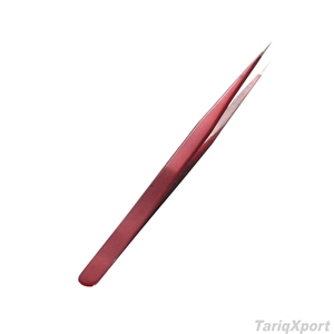 Professional Eyelash Extension Tweezers Stainless Steel Volume Lash Tweezer Anti-Static <b>Precision</b> Forceps for Makeup Beauty - Product Image 3